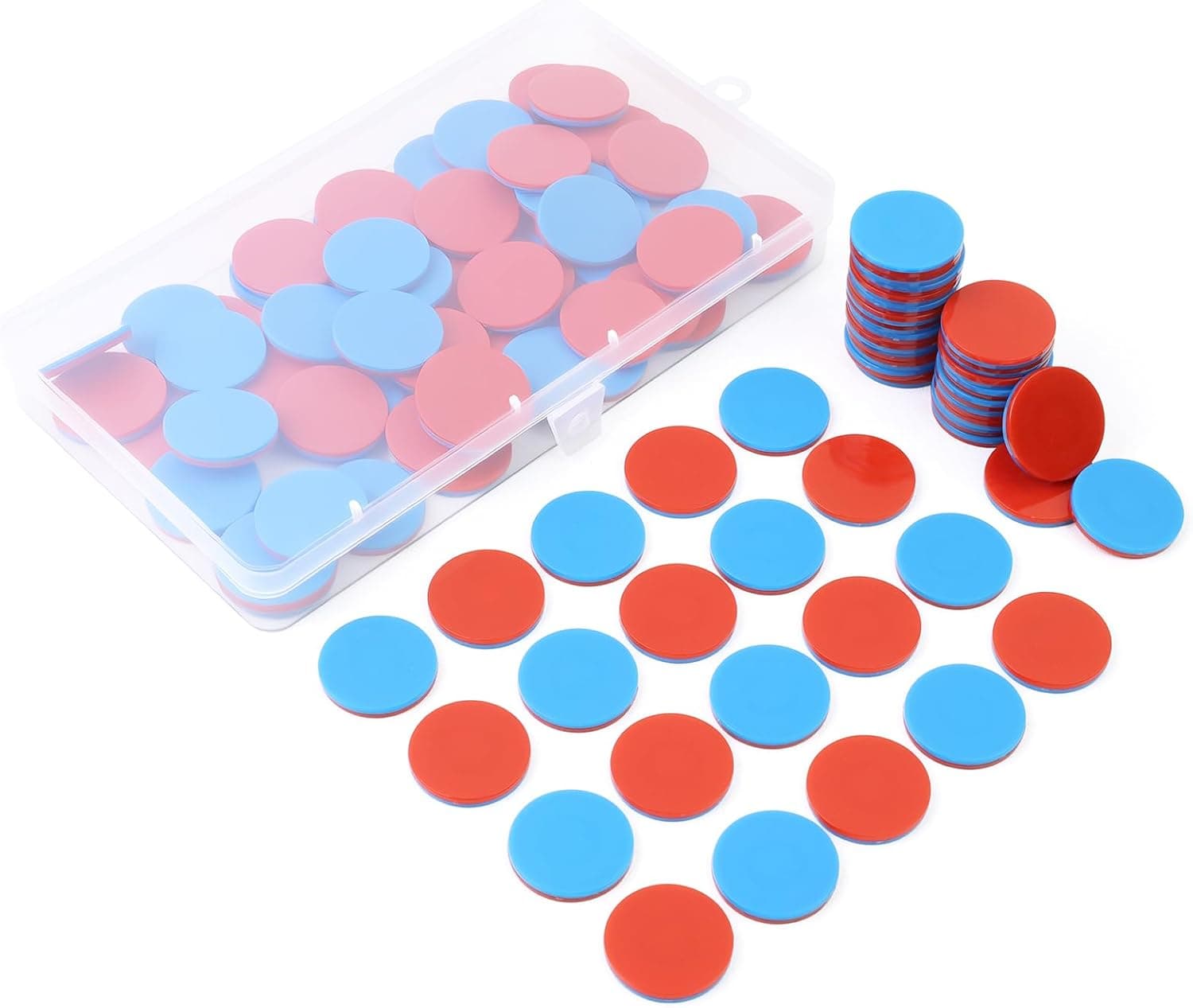 100 jetons réversibles