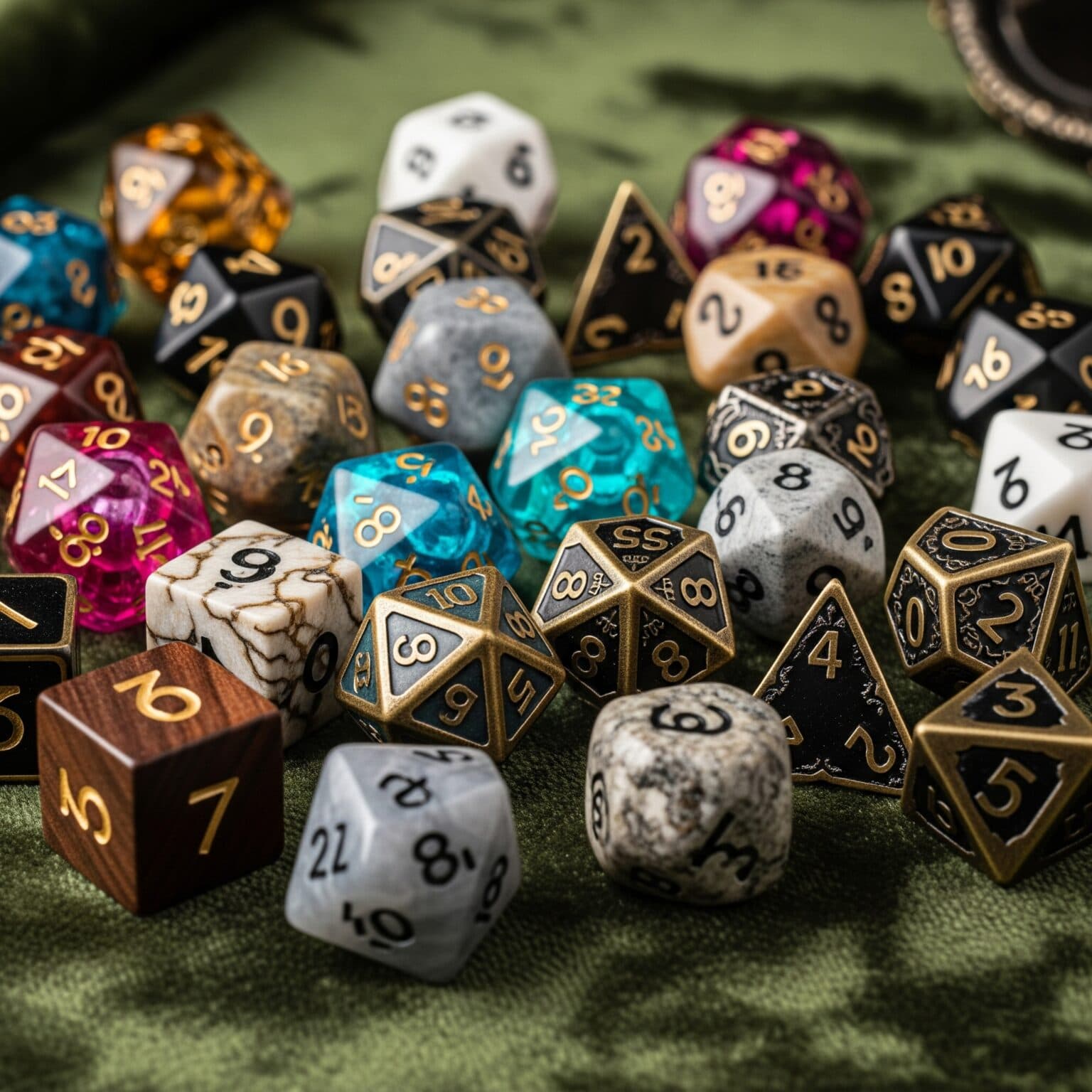 Le guide ultime pour choisir les dés parfaits pour votre jeu de rôle